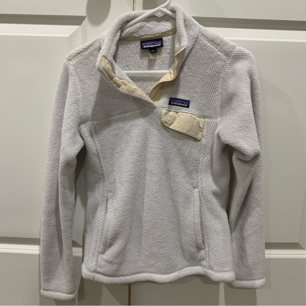 EUC Patagonia Women's Re-Tool Snap-T® Fleece Pullover Size Small